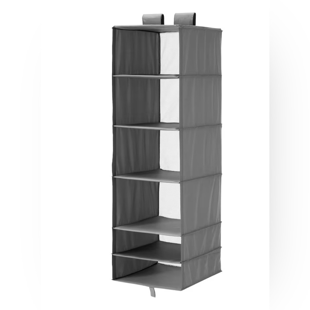 IKEA SKUBB Black Organizer with 6 compartments